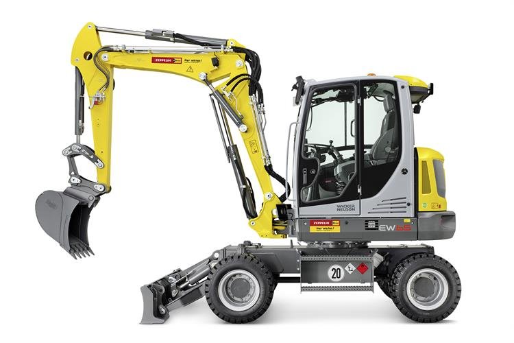 Mobilbagger Wacker Neuson EW65 mieten