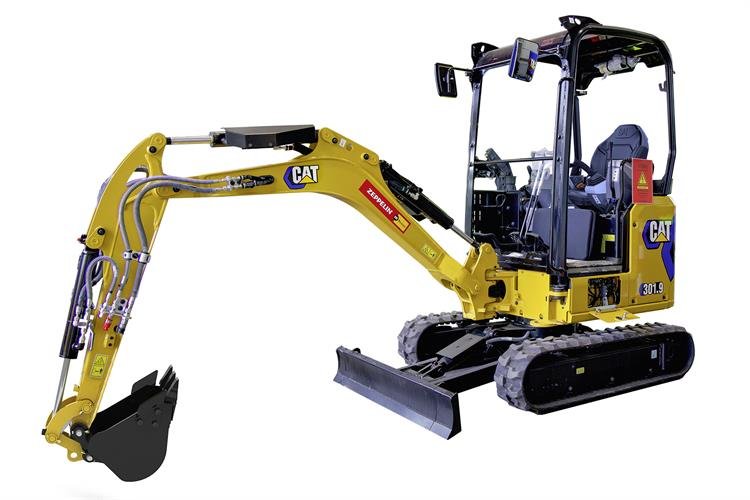 Minibagger CAT 301.9 E Canopy (2,1 t) mieten
