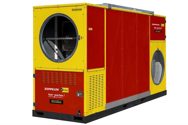 Luftheizung 350 kW mieten
