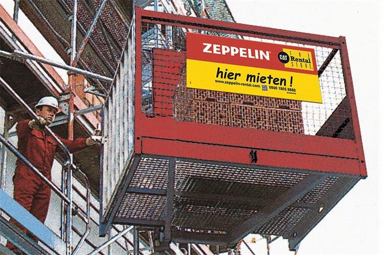 Materialaufzug GEDA 500 Z mieten