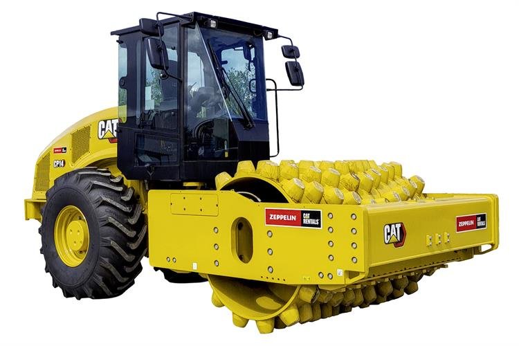 Walzenzug CAT CP 14 (14,8 t Stampffuß) mieten
