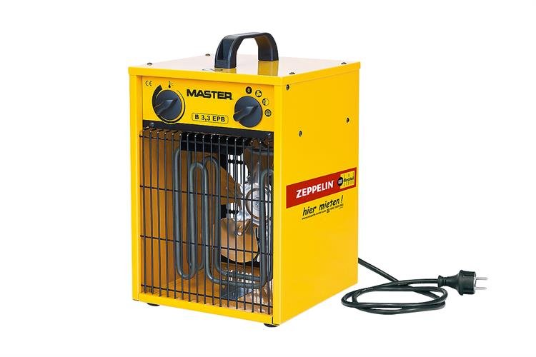 Elektro-Lufterhitzer B 3.3, Luftdurchsatz 510 cbm/h mieten