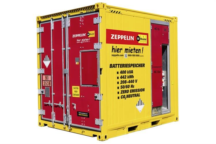 Batteriespeicher 400 kVA mieten