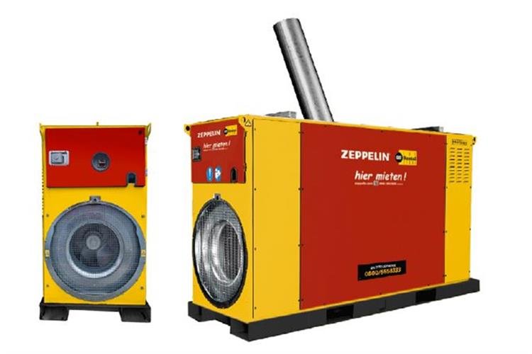 Luftheizung 70 kW mieten