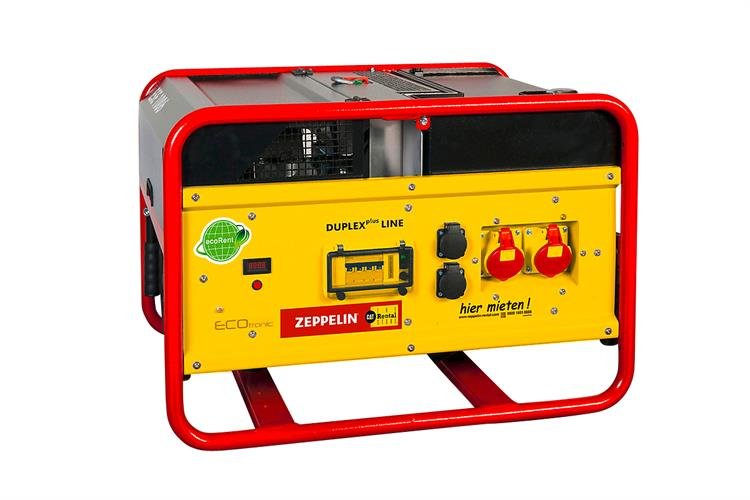 Stromerzeuger bis 10 kVA, Duplex mieten