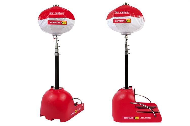 Leuchtballon Slider Lichtanlage mieten