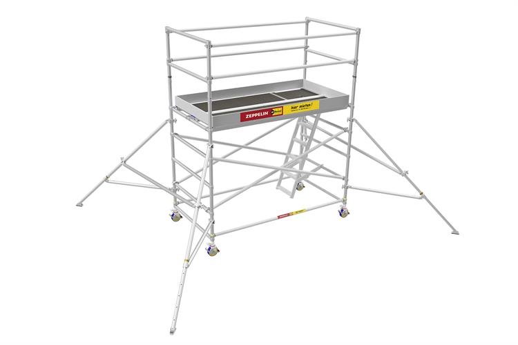 Rollrüstung für innen, Standhöhe: 2,0 m, Breite: 1,29 m mieten