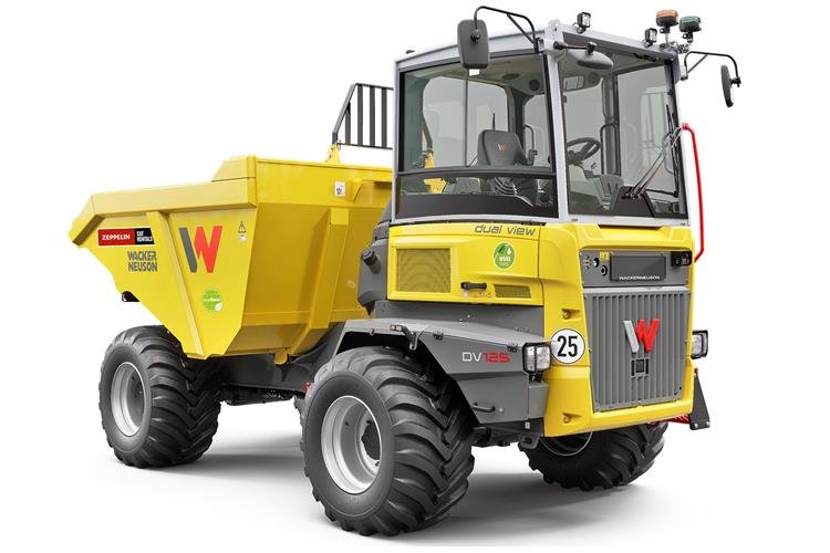 Raddumper DV125 mit Kabine mieten