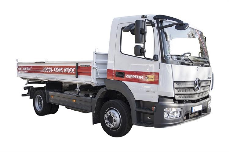 MB 1223 Atego Kipper mieten