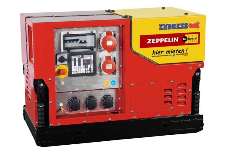 Stromerzeuger bis 15 kVA, Duplex/ISO/SILENT mieten