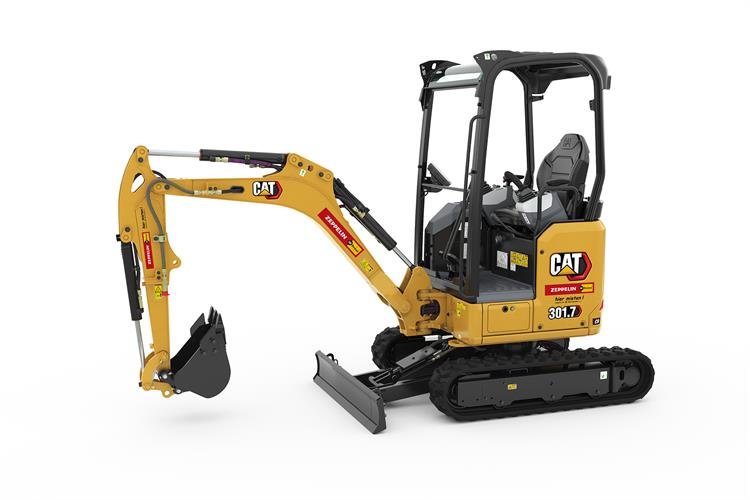 Minibagger CAT 301.7 CR Canopy (1,8 t) mieten