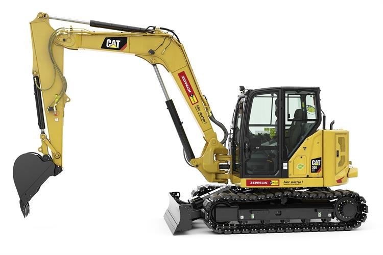 Minibagger CAT 308 NG CR (8,9 t) mieten