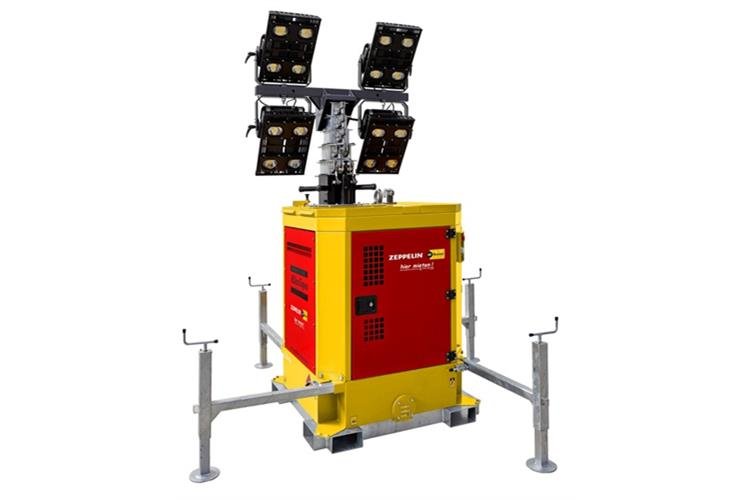 Flutlichtmast LED - QLB60/B5+ mieten