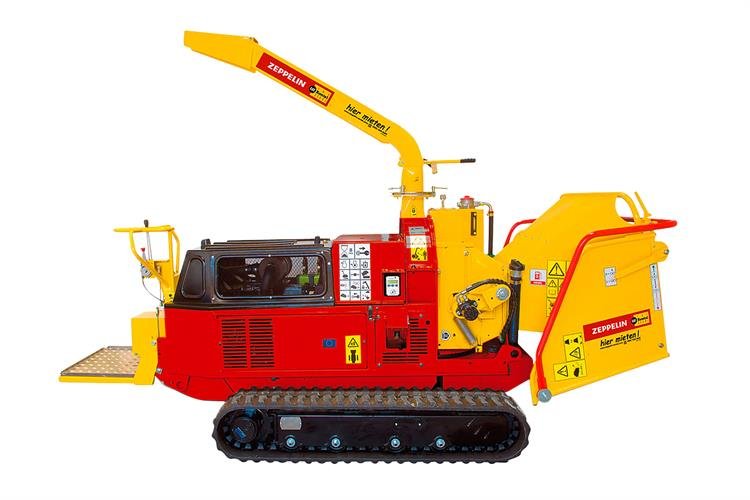 Häcksler Raupenfahrwerk, Einzug d=190 mm mieten