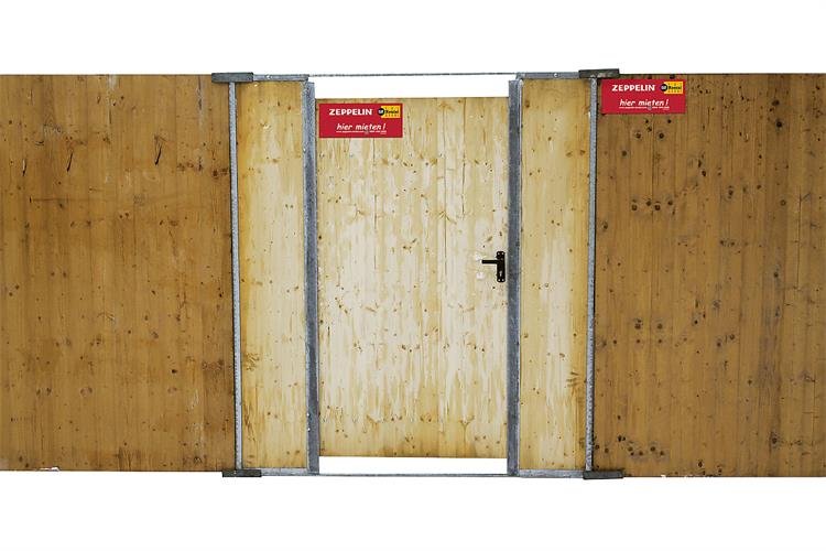 Holzbauzaun, S-Tür mieten