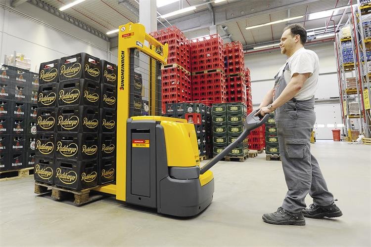Elektro-Deichselhochhubwagen Jungheinrich EJC216z (1,6t Tragfähigkeit) mieten