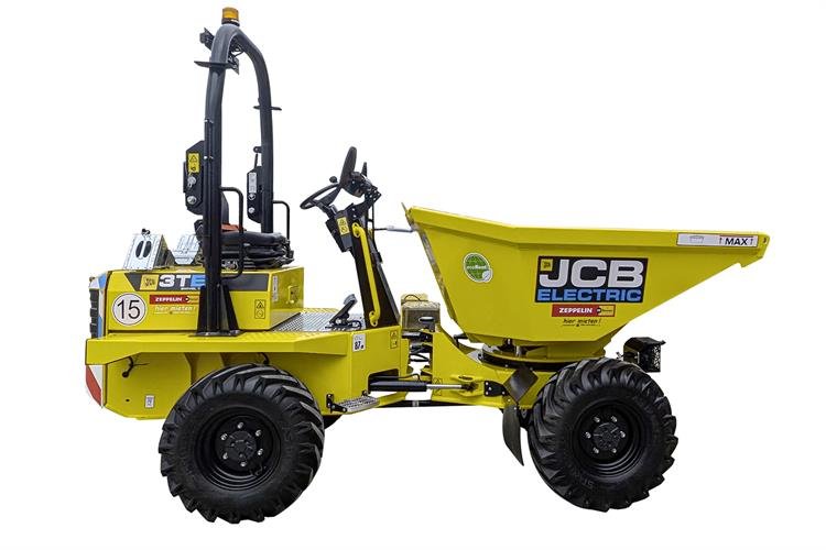 Elektro Raddumper JCB 3T-E mieten
