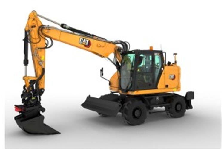 Mobilbagger CAT M315 CR mit Tiltrotator (16,9 t) mieten