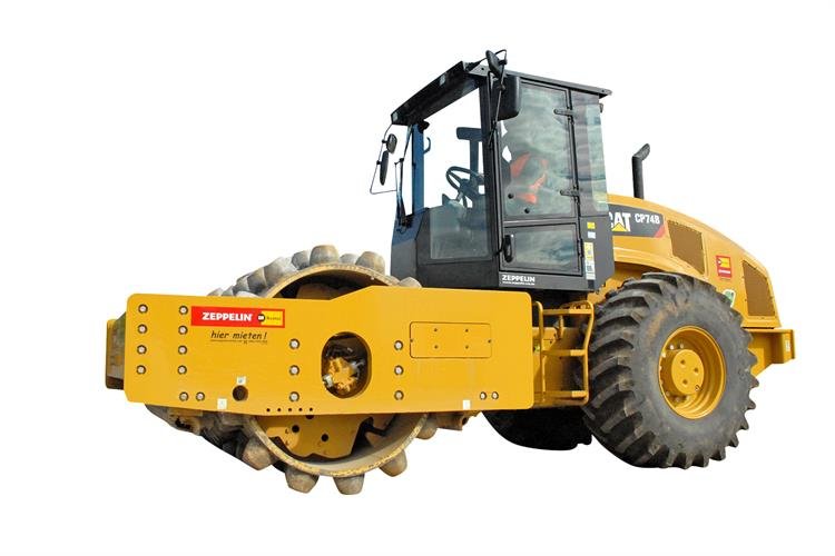 Walzenzug CAT CP 74 B (16,4 t Stampffuß) mieten
