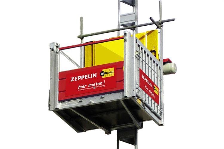 Personenbauaufzug GEDA 500 Z/ZP mieten