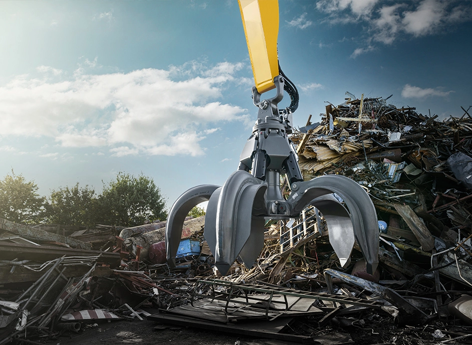 Mehrschalengreifer von Liebherr mieten
