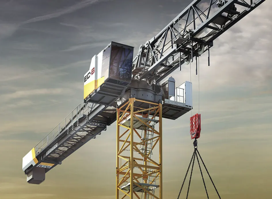 Liebherr Obendreherkran: Flat-Top EC-B mieten