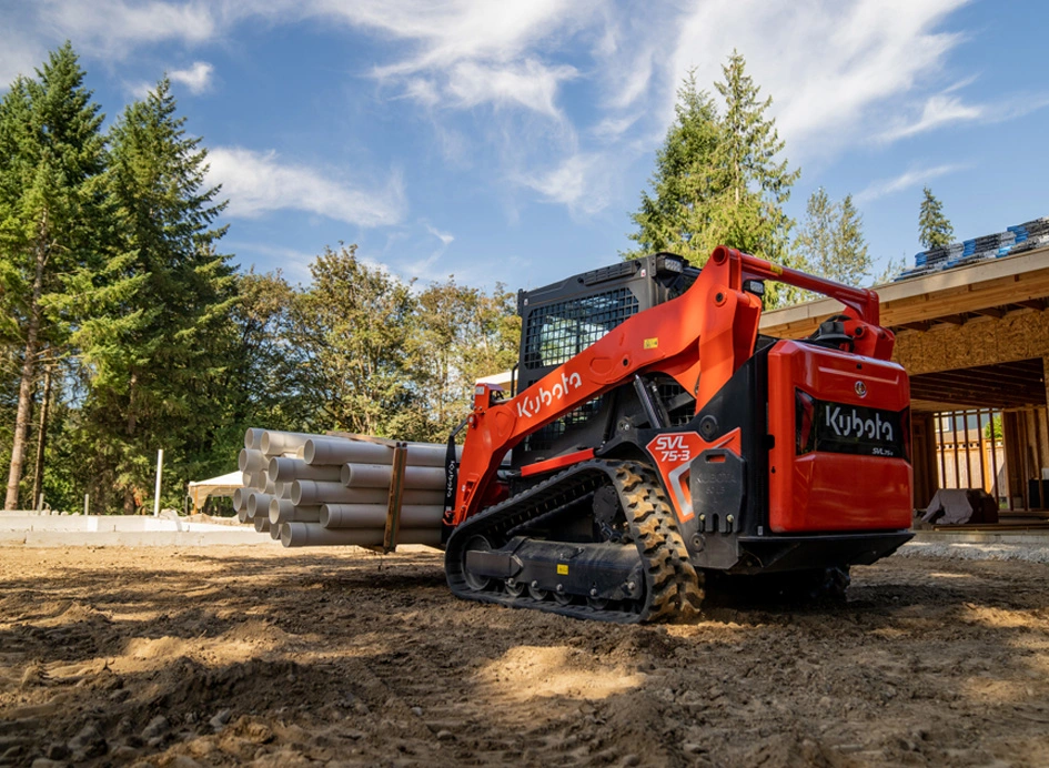 Kompakter Raupenlader SVL75-3 von Kubota mieten