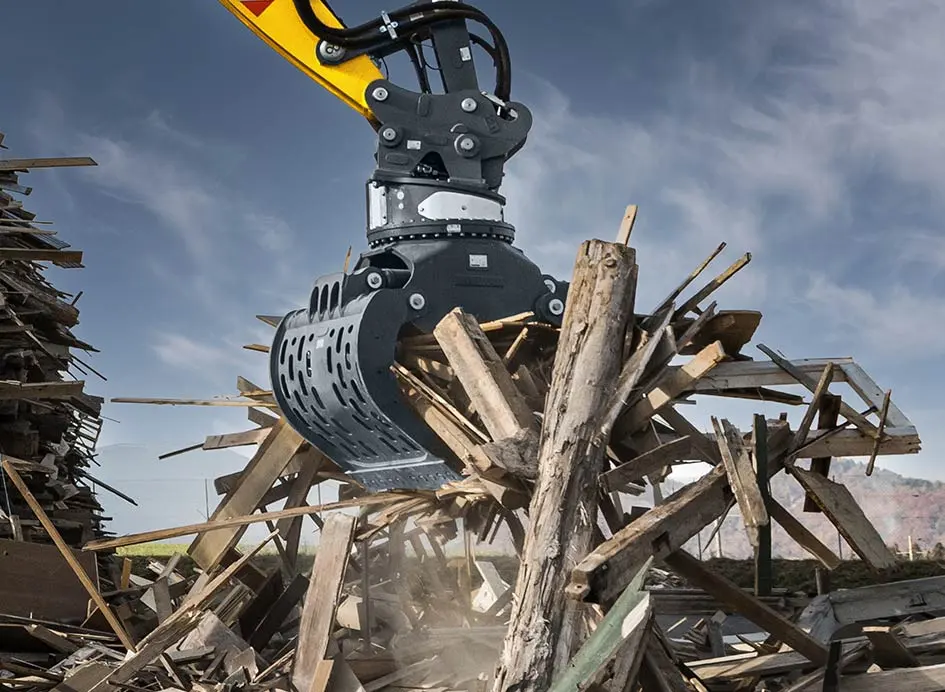 Sortiergreifer von Liebherr mieten