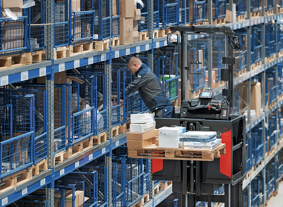 Linde Kommissionierer für maximale Umschlagsleistung mieten