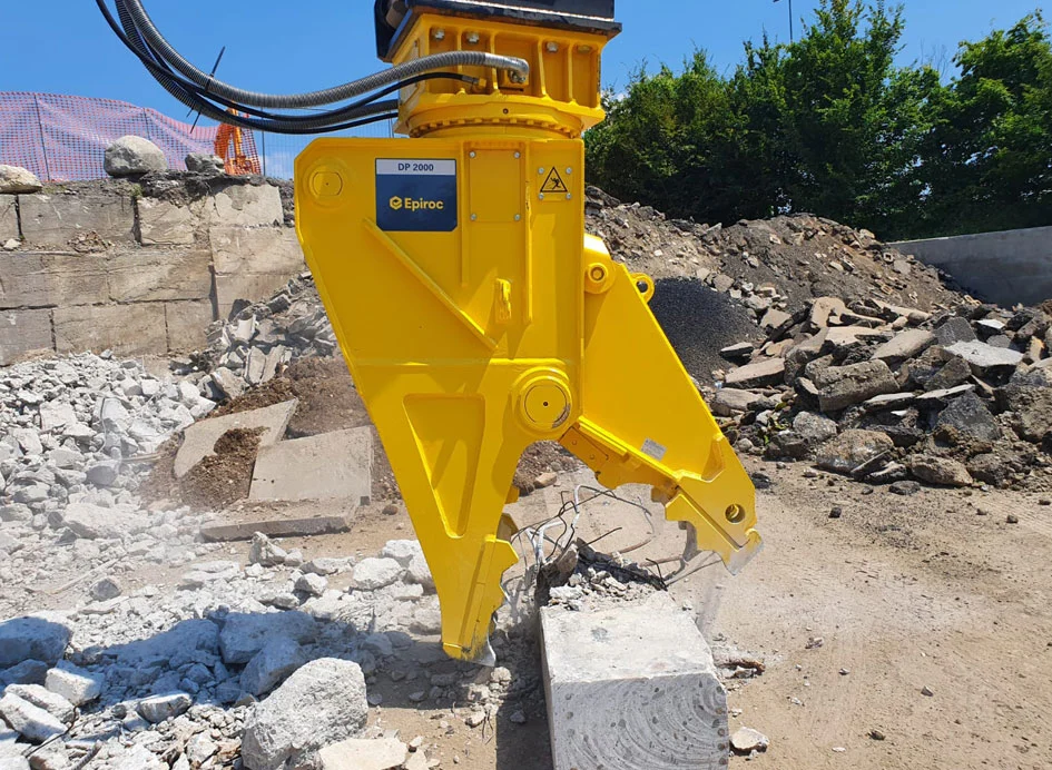Pulverisierer für Bagger von Epiroc mieten