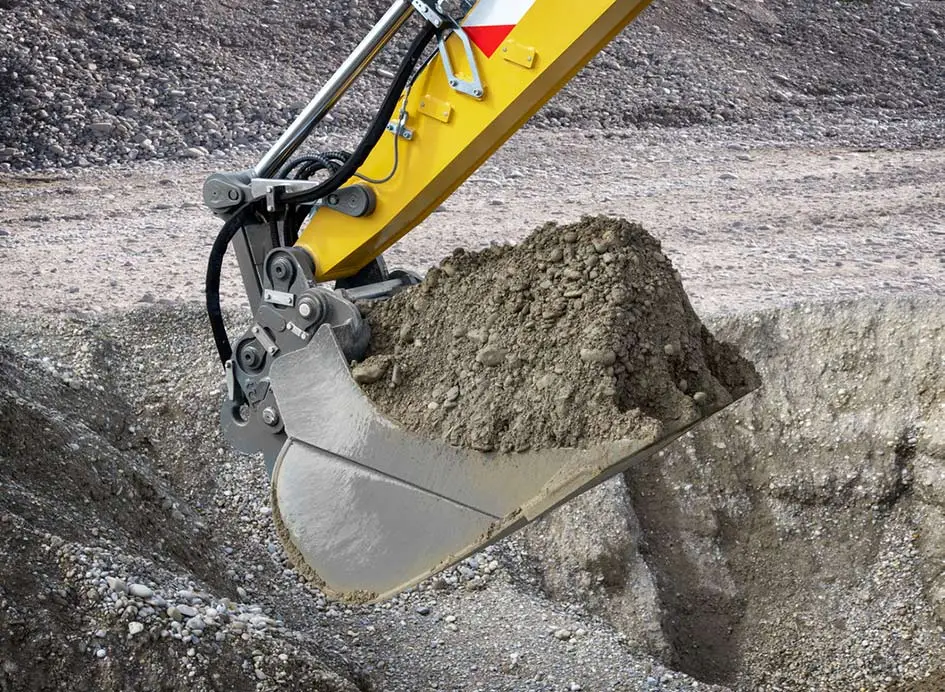 Tieflöffel von Liebherr mieten