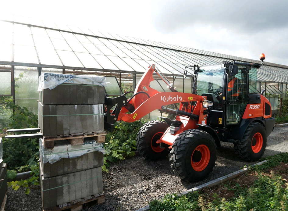 Kubota Radlader: Leistungsstark und kompakt mieten