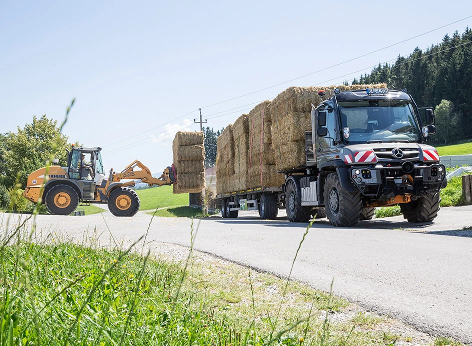 Agrar-Unimog für Landwirtschaft und Lohnunternehmen mieten