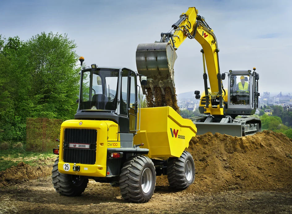 Raddumper von Wacker Neuson mieten