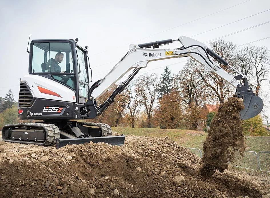 Minibagger von Bobcat: Leistung & Komfort mieten