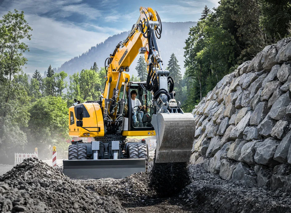 Liebherr Mobilbagger: Flexible Radbagger für jede Herausforderung mieten