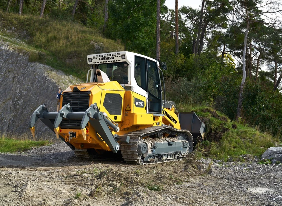 Laderaupe - Liebherr: herausragende Umschlagleistung mieten