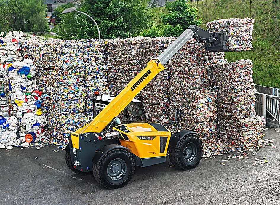 Vielseitige Liebherr Teleskoplader mieten