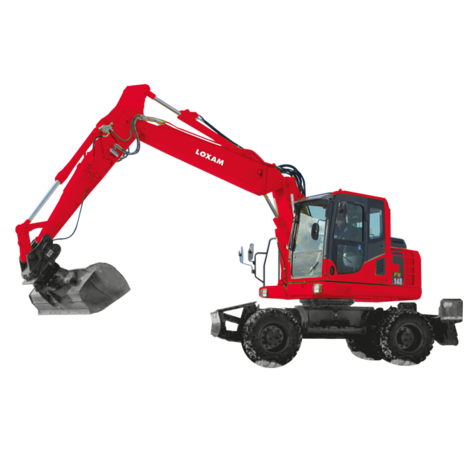 Mobilbagger 14 t - 6,7 m Grabtiefe mieten