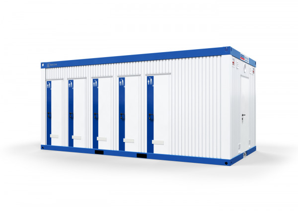 BASIC LINE 10er DUSCH MAXI Sanitärcontainer mieten