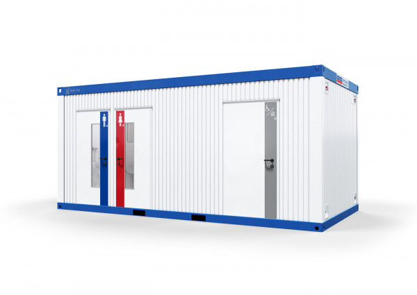 BASIC LINE WC D/H/CAP Sanitärcontainer mieten