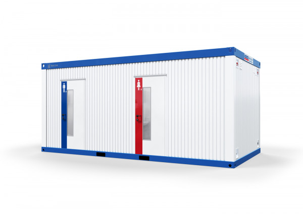 BASIC LINE PLUS WC D/H Sanitärcontainer mieten