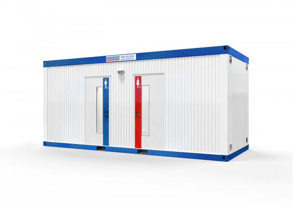 BASIC LINE WC D/H Sanitärcontainer mieten