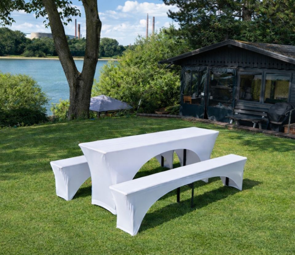 Bierzeltgarnituren Tische mieten/Stehtische 220cm 170cm Kinderset
