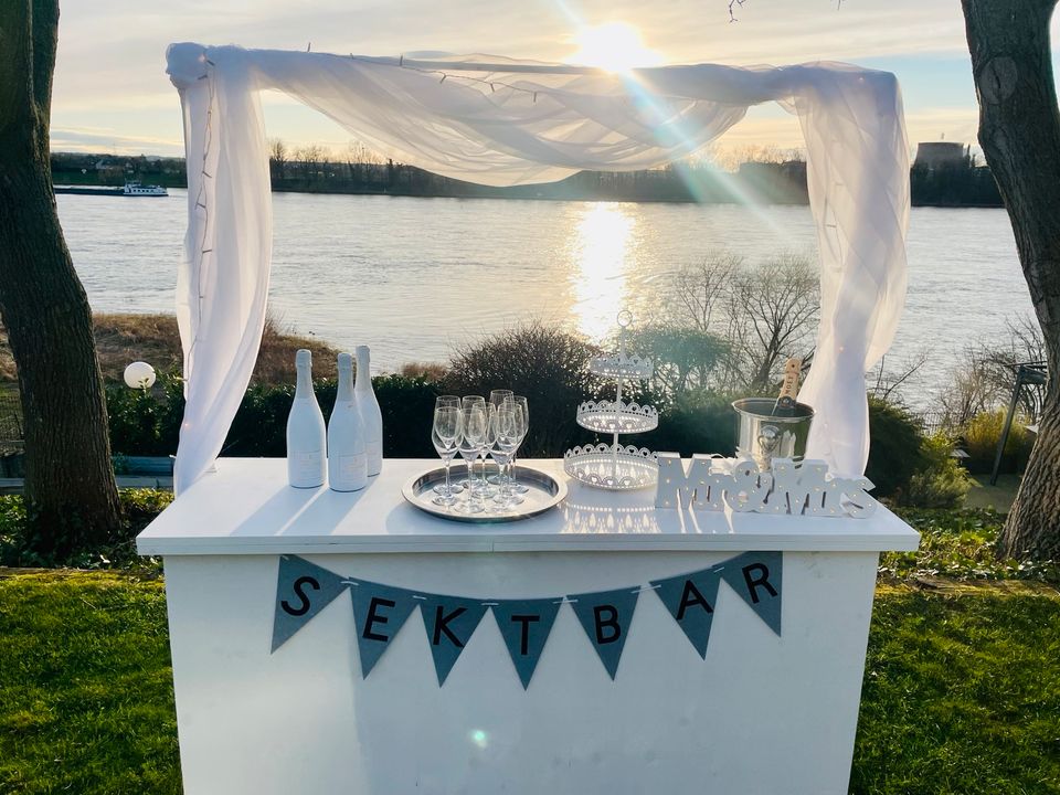 Sekt Bar/Candy Bar/Hochzeitsdeko/Partydeko mieten