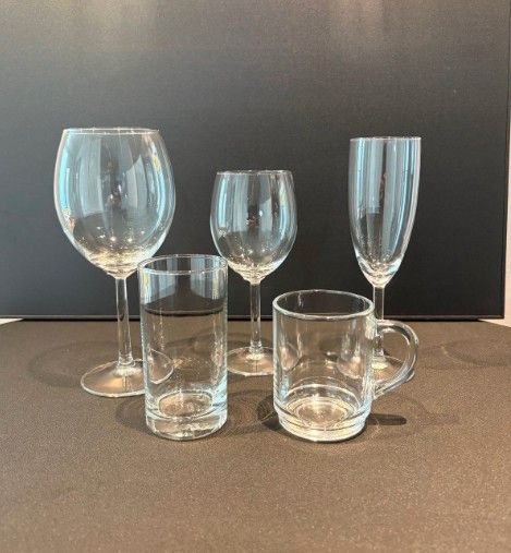 Gläser/Tassen/Geschirr/Besteck/Aperolgläser zu vermieten – 2