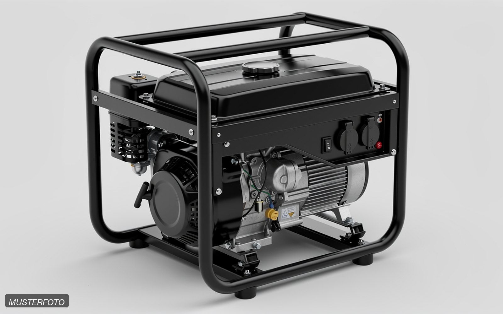 Stromaggregat - 3,6kVA - 2x230V - Benzin - RA mieten