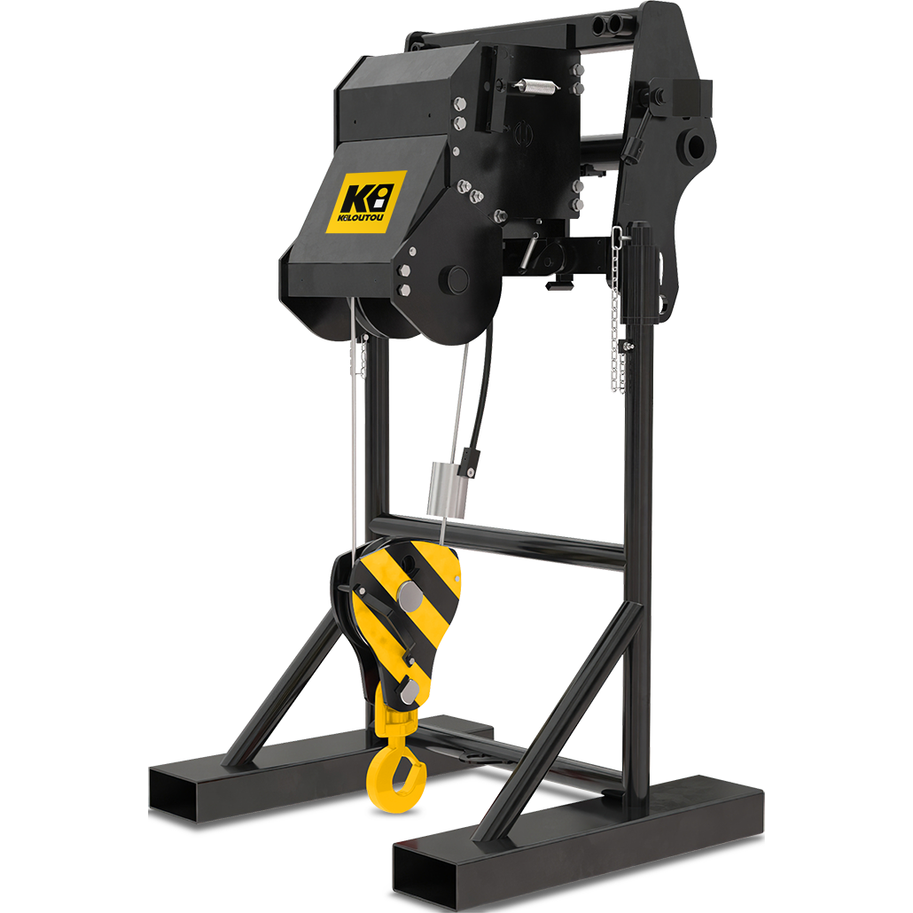 Hydraulische Winde für Teleskopstapler – 5,00 t mieten