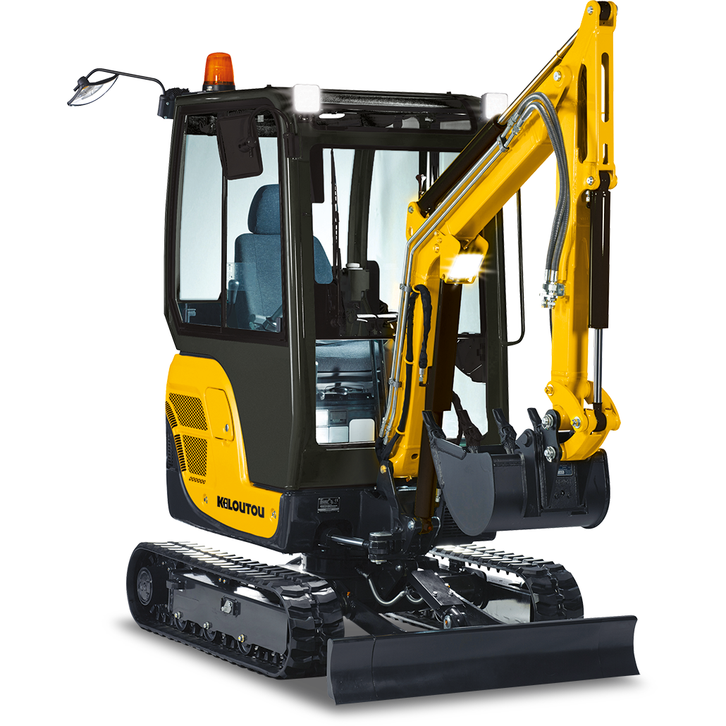 Mini-Kettenbagger – Diesel – 1,76 t mieten