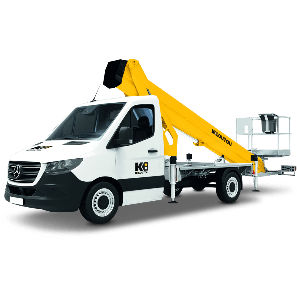 LKW-Teleskop Arbeitsbühne – 15,00 t – 36,00 m – Korbarm mieten